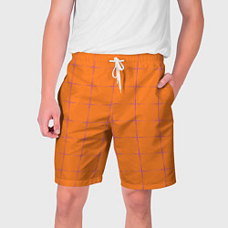 Мужские шорты Color orange stripe