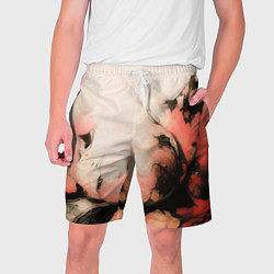 Мужские шорты Розовый взрыв абстракция