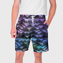 Мужские шорты Неоновый рельеф