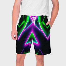 Шорты на шнурке мужские Multicolored colorful color, цвет: 3D-принт