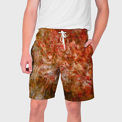 Мужские шорты Абстракция - bright red