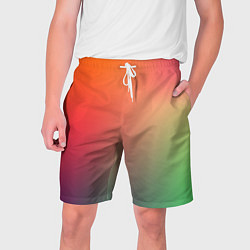 Шорты на шнурке мужские Color multicolored, цвет: 3D-принт