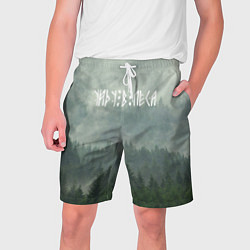 Шорты на шнурке мужские Уйду в леса, цвет: 3D-принт