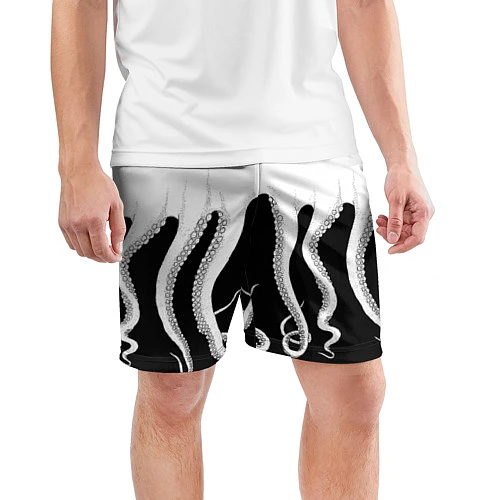Мужские спортивные шорты Octopus / 3D-принт – фото 3