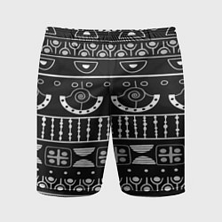 Мужские спортивные шорты Black and White ethnic