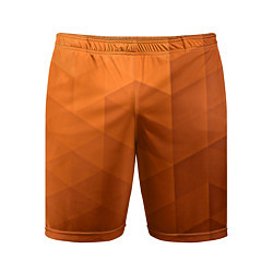 Мужские спортивные шорты Orange abstraction