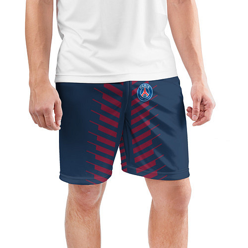 Мужские спортивные шорты FC PSG: Creative / 3D-принт – фото 3