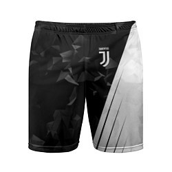 Шорты спортивные мужские FC Juventus: Abstract, цвет: 3D-принт