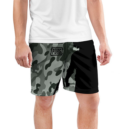 Мужские спортивные шорты PUBG: Camo Shadow / 3D-принт – фото 3