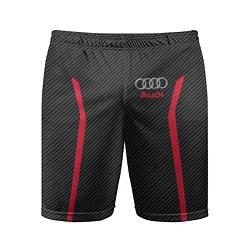 Мужские спортивные шорты Audi: Black Carbon