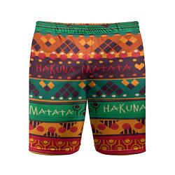 Мужские спортивные шорты Hakuna Matata