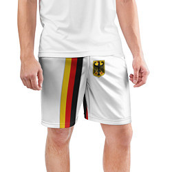 Шорты спортивные мужские I Love Germany цвета 3D-принт — фото 2