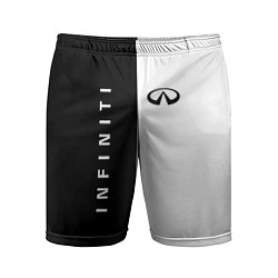 Мужские спортивные шорты Infiniti: Black & White
