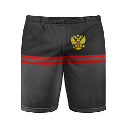 Мужские спортивные шорты Russia: Grey Style