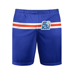 Шорты спортивные мужские KSI ICELAND SPORT, цвет: 3D-принт