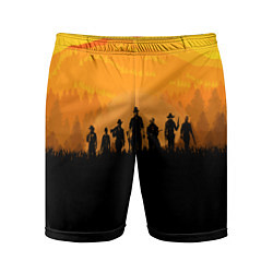 Мужские спортивные шорты Red Dead Redemption: Orange Sun