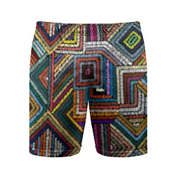 Мужские спортивные шорты Этнический ковровый орнамент