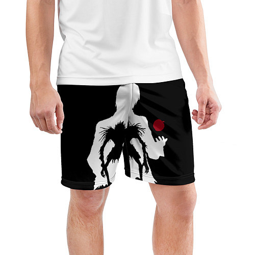 Мужские спортивные шорты Рюк в свете / 3D-принт – фото 3