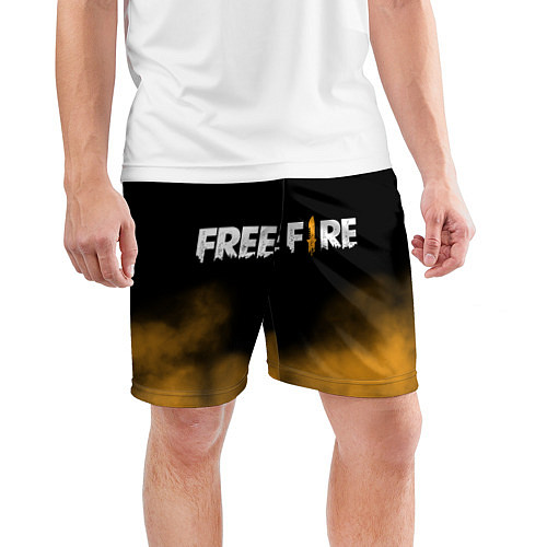 Мужские спортивные шорты Free fire / 3D-принт – фото 3