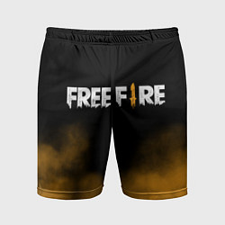 Шорты спортивные мужские Free fire, цвет: 3D-принт