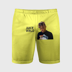 Шорты спортивные мужские Juice WRLD, цвет: 3D-принт