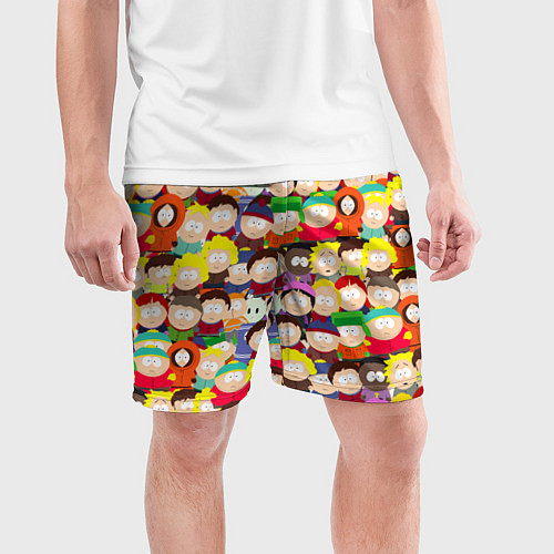 Мужские спортивные шорты ЮЖНЫЙ ПАРК / 3D-принт – фото 3