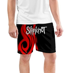 Шорты спортивные мужские Slipknot 7, цвет: 3D-принт — фото 2