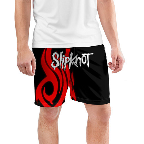 Мужские спортивные шорты Slipknot 7 / 3D-принт – фото 3