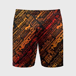 Мужские спортивные шорты Музыкальные бренды