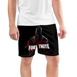 Шорты спортивные мужские Fortnite Black Knight, цвет: 3D-принт — фото 2