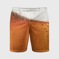 Шорты спортивные мужские ПИВО!, цвет: 3D-принт
