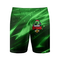 Шорты спортивные мужские СПАЙК BRAWL STARS, цвет: 3D-принт
