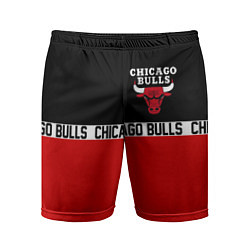 Шорты спортивные мужские CHICAGO BULLS, цвет: 3D-принт