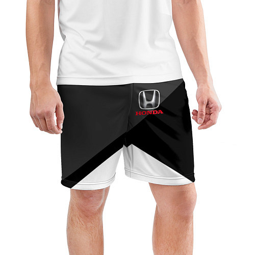 Мужские спортивные шорты HONDA / 3D-принт – фото 3