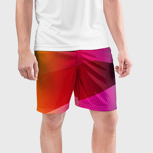 Мужские спортивные шорты ABSTRACT / 3D-принт – фото 3