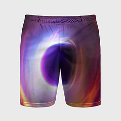 Шорты спортивные мужские ЧЁРНАЯ ДЫРА, цвет: 3D-принт