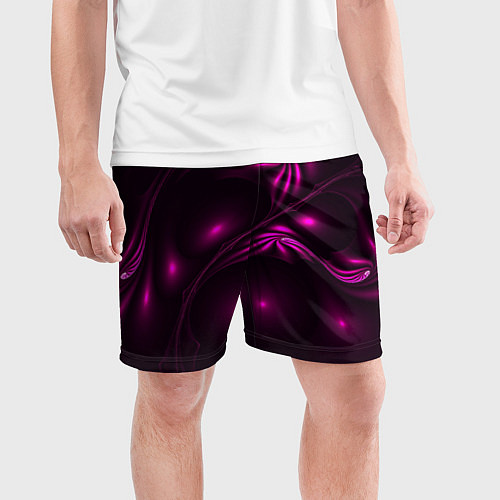 Мужские спортивные шорты Lullaby Pink / 3D-принт – фото 3