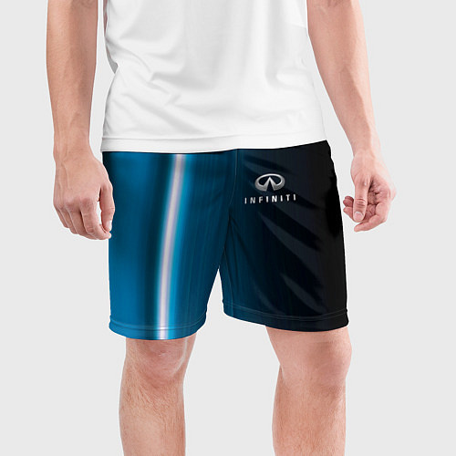 Мужские спортивные шорты INFINITI / 3D-принт – фото 3