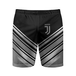 Шорты спортивные мужские JUVENTUS, цвет: 3D-принт