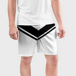 Шорты спортивные мужские Line, цвет: 3D-принт — фото 2