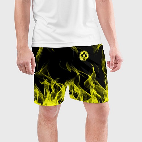 Мужские спортивные шорты BORUSSIA / 3D-принт – фото 3