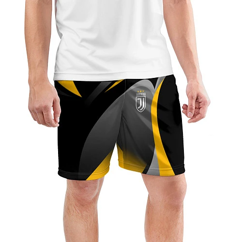 Мужские спортивные шорты Juventus Uniform / 3D-принт – фото 3
