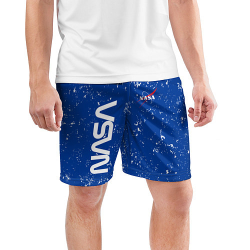 Мужские спортивные шорты NASA НАСА / 3D-принт – фото 3