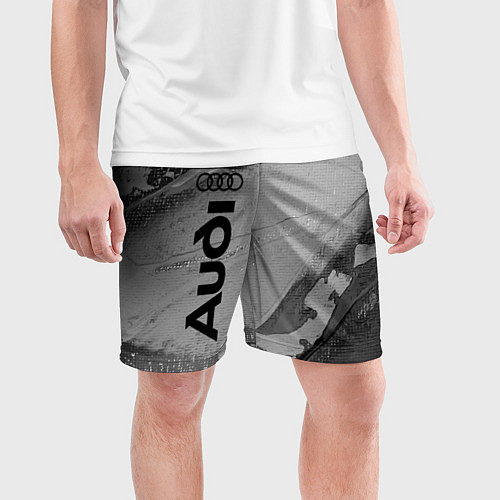 Мужские спортивные шорты AUDI АУДИ / 3D-принт – фото 3