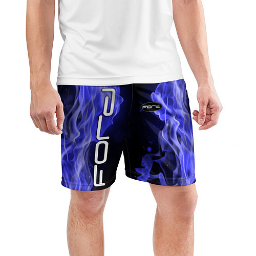 Мужские спортивные шорты FORD / 3D-принт – фото 3