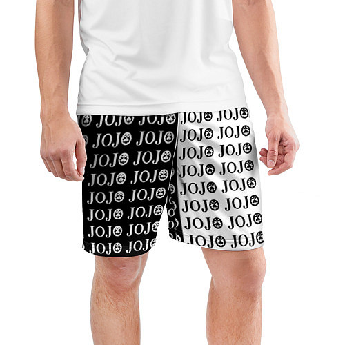 Мужские спортивные шорты JoJo Bizarre Adventure / 3D-принт – фото 3