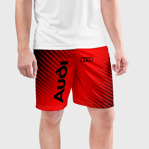Мужские спортивные шорты AUDI АУДИ / 3D-принт – фото 3