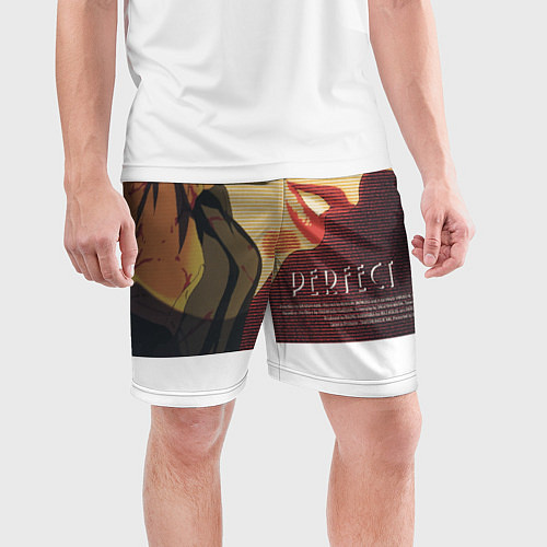 Мужские спортивные шорты Perfect Blue / 3D-принт – фото 3