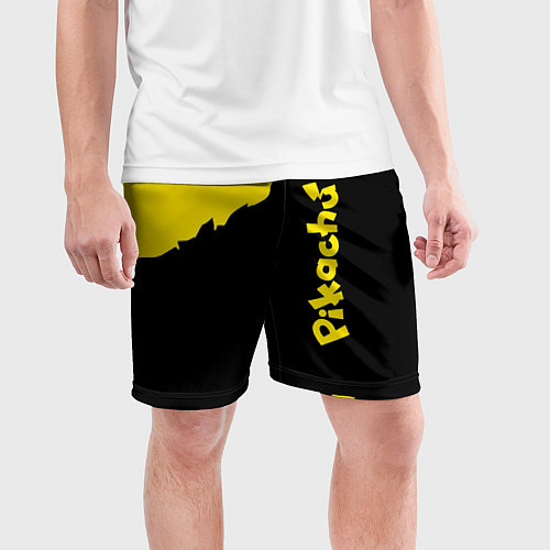 Мужские спортивные шорты Pikachu / 3D-принт – фото 3