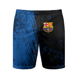 Шорты спортивные мужские FC Barcelona ФК Барселона, цвет: 3D-принт